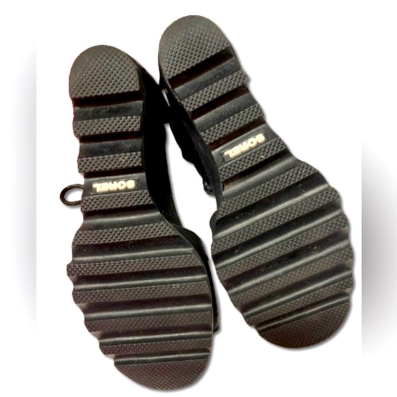 NWT Sorel Joanie wedge lace up black sandals (SZ 7) - Picture 5 of 6